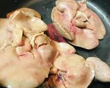 鶏肝/鶏レバーの一品●あまから煮作り方1写真