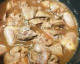 鶏肝/鶏レバーの一品●あまから煮作り方2写真