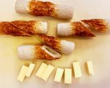 チーズ竹輪とナスのカレー炒め作り方2写真