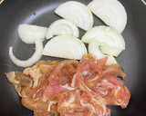 簡単！豚こまと玉ねぎのしょうが炒め作り方4写真