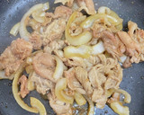 簡単！豚こまと玉ねぎのしょうが炒め作り方5写真