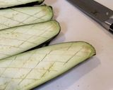 レンジで出来る♪なすボートハンバーグ作り方2写真