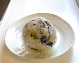 じゃこ（しらす）と大葉、塩昆布のおにぎり作り方6写真