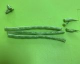 ベーコンいんげん巻き玉子焼き作り方1写真