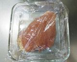 レンジ4分☆鶏むね肉サラダチキン冷しゃぶ作り方4写真