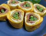 ベーコンいんげん巻き玉子焼き作り方11写真