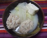 ふっわふわの鍋用鶏団子作り方5写真