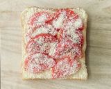 トマトと粉チーズのガリマヨトースト作り方4写真