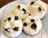 黒大豆しぼり甘納豆蒸しパン作り方6写真