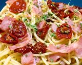 ドライトマトのオイル漬けで作る簡単パスタ作り方8写真