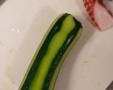 ズッキーニとタコのサラダ作り方1写真