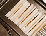 たくあんマヨのせちくわ焼き作り方3写真