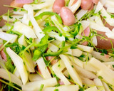 じゃがいもと豆苗のコンソメ炒め作り方8写真