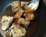 鯖缶で☆梅しそサッパリ！甘辛鯖の揚げ焼き作り方8写真