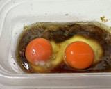 茄子の油煮の残り出汁でご飯が進む玉子焼き作り方3写真