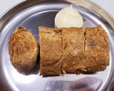 茄子の油煮の残り出汁でご飯が進む玉子焼き作り方8写真