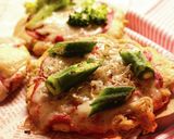 小麦も米粉もなし！？簡単おつまみピザ作り方8写真