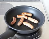 【焼きソーセージ（ガーリックペッパー）】作り方2写真