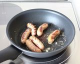 【焼きソーセージ（ガーリックペッパー）】作り方3写真
