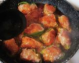 煮込み肉詰めピーマン作り方8写真