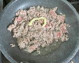包丁不要！揚げナスとひき肉のトマトパスタ作り方3写真