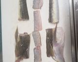 マゴチのハラスで煮付け作り方1写真