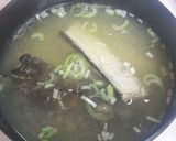 マゴチのアラでお味噌汁作り方9写真