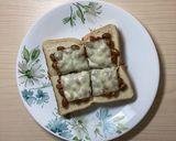 朝食に！納豆トースト作り方5写真