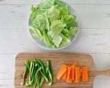 ごま味噌だれ焼うどん作り方1写真