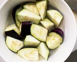 肉無豆腐茄子椎茸オーロラ味噌味八宝菜風作り方6写真