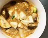 肉無豆腐茄子椎茸オーロラ味噌味八宝菜風作り方16写真