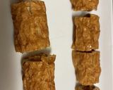 ご飯に合う♡納豆入りちくわの天ぷら作り方2写真