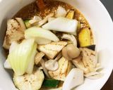 根菜茄子肉無スタミナ旨味炒味温野菜サラダ作り方14写真