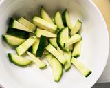 レンジ肉無豆腐中濃ドレッシング味野菜炒め作り方8写真