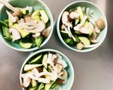 レンジ肉無豆腐中濃ドレッシング味野菜炒め作り方11写真