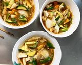 レンジ肉無豆腐中濃ドレッシング味野菜炒め作り方16写真