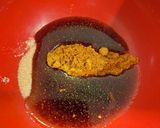 鶏むねカレー照り焼き作り方1写真