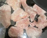 鶏むねカレー照り焼き作り方5写真