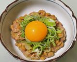 ♡アレンジ納豆♡とろ〜りたまごのツナ納豆作り方4写真
