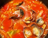 魚介の旨味♡あさりと春野菜のトマトスープ作り方7写真