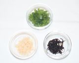 昆布と天かすの卵かけごはん作り方1写真