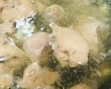 鶏肝/鶏レバーの一品●塩茹で＆ゴマ油かけ作り方3写真