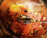 シソネギ生姜具沢山甘辛豚ひきつくね★作り方5写真