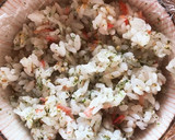 青のりと大葉が香る❀小エビの和風おにぎり作り方6写真