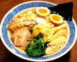 無化調ラーメン　生ニラ、発酵筍、干し椎茸作り方10写真