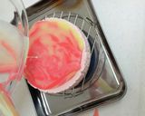 マシュマロで苺レアチーズ☆ミラー☆ケーキ作り方24写真