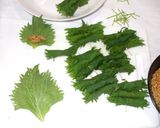 大葉味噌・しそ巻き♪簡単大量消費漢方薬膳作り方7写真