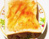 チョコがけジャムマーガリンのトースト作り方4写真