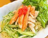 サラダチキン活用♫サラダ麺作り方5写真