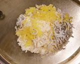 しらすとたくあん混ぜご飯作り方1写真